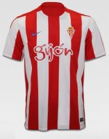 Sporting Gijon Home Soccer Jersey 16/17