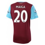 West Ham Home Soccer Jersey 2015-16 MAIGA #20