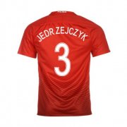Poland Away Soccer Jersey 2016 Jedrzejczyk 3
