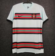 Portugal Away White Soccer Jerseys 2020