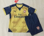 Kids Arsenal Away Soccer Kit 2015-16(Shirt+Shorts)