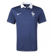 2014 World Cup France Home Navy soccer Jersey Shirt