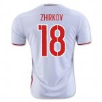 Russia Away Soccer Jersey 2016 Zhirkov 18