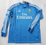 13-14 Real Madrid Away Long Sleeve Jersey Shirt