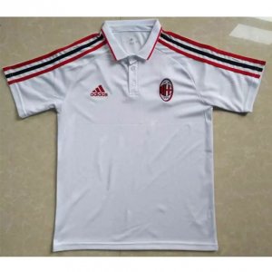 AC Milan Polo Shirt 2017/18 White