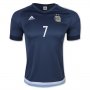 Argentina DI MARIA #7 Away Soccer Jersey 2015/16