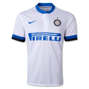 13-14 Inter Milan Away White Soccer Jersey Shirt