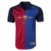Retro 1999-2000 Barcelona Home 100-Yeas Anniversary Jersey Shirt