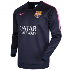 Barcelona 14/15 LS Training Shirt Navy