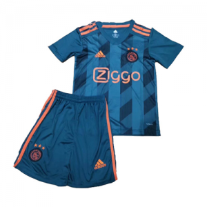 19-20 Ajax Away Green Children\'s Jerseys Kit(Shirt+Short)