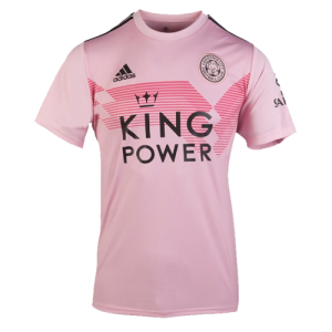 19-20 Leicester City Away Pink Soccer Jerseys Shirt