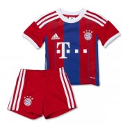 Kids Bayern Munich 14/15 Home Soccer Kit(Shorts+Shirt)