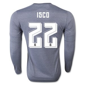 Real Madrid LS Away Soccer Jersey 2015-16 ISCO #22