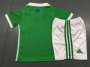 Kids Northern Ireland Home Soccer Kit 2018 World Cup (Shirt+Shorts)