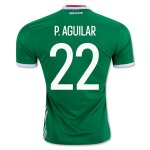 Mexico Home Soccer Jersey 2016 P. AGUILAR #22