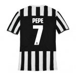 13-14 Juventus #7 Pepe Home Jersey Shirt