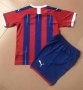 Children Crystal Palace Home Soccer Suits 2019/20 Shirt and Shorts