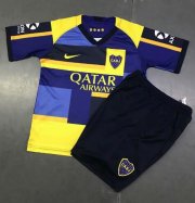 Children Boca Juniors Anniversary Soccer Suits 2019/20 Shirt and Shorts