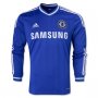 13-14 Chelsea #10 MATA Home Long Sleeve Jersey Shirt