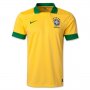 13/14 Brazil #10 NEYMAR JR Yellow Home Jersey Shirt
