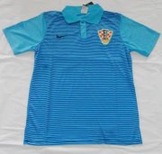 Croatia Training Shirt 2016-17 Blue