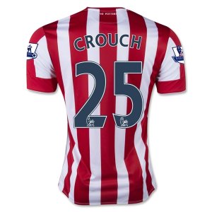 Stoke City Home Soccer Jersey 2015-16 CROUCH #25