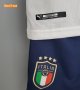 Children Italy Away Soccer Suits 2021 EURO