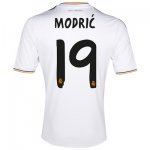 13-14 Real Madrid #19 Modric Home Jersey Shirt