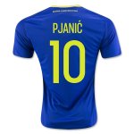 Bosnia and Herzegovina Home Soccer Jersey 2016 PJANIC #10