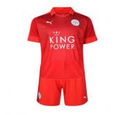 Kids Leicester City Away Soccer Kit 16/17 (Shirt+Shorts)
