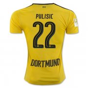 Borussia Dortmund Home Soccer Jersey 2016-17 PULISIC 22