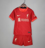 Children Liverpool Home Soccer Uniforms 2020/21