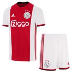 19-20 Ajax Home Red&White Soccer Jerseys Kit(Shirt+Short)