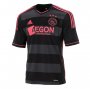 13-14 Ajax #10 Bergkamp Away Black Soccer Jersey Shirt