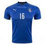 Italy Home Soccer Jersey 2016 DE ROSSI #16