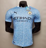 Authentic Manchester City Home Soccer Jerseys 2020/21