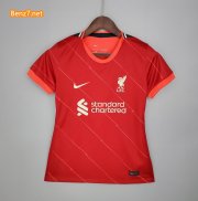 Women Liverpool Home Soccer Jerseys 2021/22