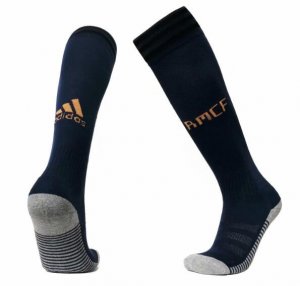 Real Madrid Away Blue Soccer Socks 2019/20