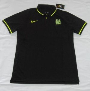 Manchester City Polo Shirt 2016-17 Black