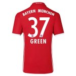 Bayern Munich Home Soccer Jersey 2016-17 37 GREEN