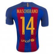 Barcelona Home Soccer Jersey 2016-17 MACSHERANO 14