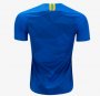 Brazil Away Soccer Jersey Blue 2018 World Cup