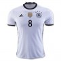 Germany Home Soccer Jersey 2016 OZIL #8