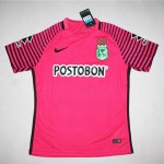 Atlético Nacional Away Soccer Jersey 2017/18 Pink 70th Anniversary