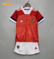 Children Russia Home Soccer Suits 2020/2021 EURO