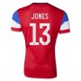 2014 USA #13 JONES Away Soccer Jersey Shirt