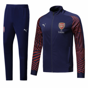 18-19 Arsenal Jacket Navy and Pants