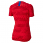 2019 World Cup USA Away Red Women's Jerseys Kit(Shirt+Short)