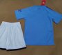 Children Manchester City Home Soccer Suits 2019/20 Shirt and Shorts