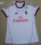 13-14 AC Milan Away White Women‘s Jersey Shirt